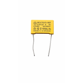 CONDENSADOR POLIPROPILENO 275VAC 474K 0.047uF