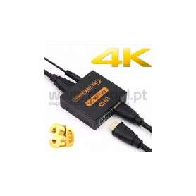 REPARTIDOR HDMI 2 SAÍDAS 4K