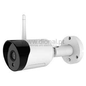 CÂMERA VIGILÂNCIA BULLET IP DIA&NOITE SENSOR CMOS 1/2.8" 2MP WIFI - 30M