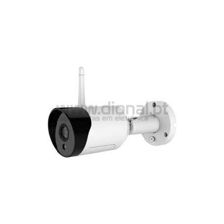 CÂMERA VIGILÂNCIA BULLET IP DIA&NOITE SENSOR CMOS 1/2.8" 2MP WIFI - 30M