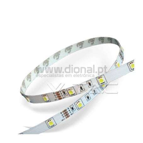 FITA LED 4,8W/M 6000K SMD5050 30LEDS/M 12V IP20