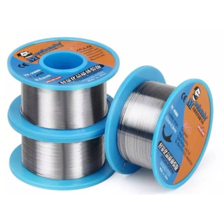 BOBINA DE ESTANHO 0,2mm 100GR SEM CHUMBO