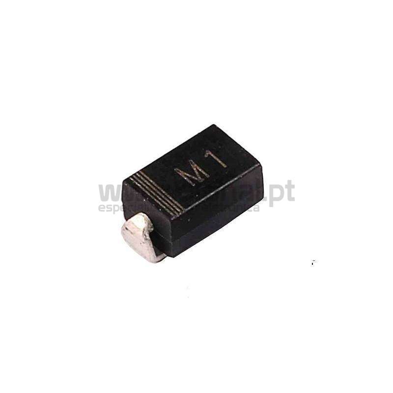 DIODO SMD M1, 1N4001, M1