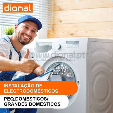 INSTALAÇÃO DE ELECTRODOMÉSTICOS