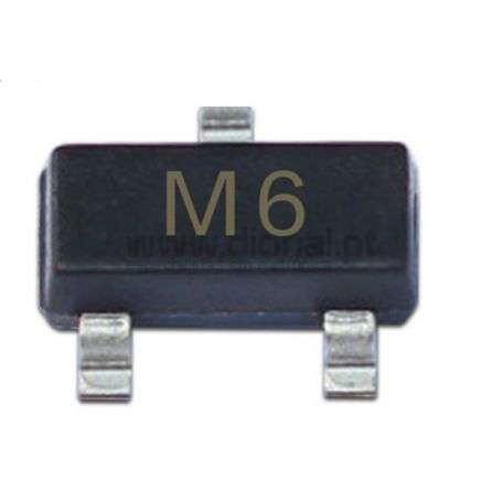 TRANSÍSTOR SMD M6, SOT-23 S9015