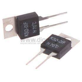 SENSOR DE TEMPERATURA KSD-01F 70ºC