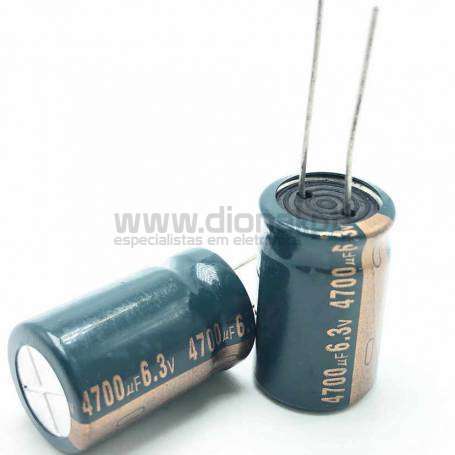Condensador Electrolítico 4700uf 6.3V
