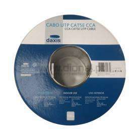Cabo UTP Cat5e CCA PVC 100M / RL