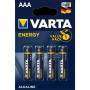 Pilha Alcalina Varta Energy - LR03 - AAA