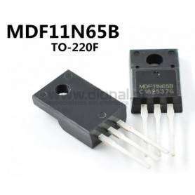 MDF11N65B - Mosfet N 650V, 12A, 85W, 0.65R, TO220