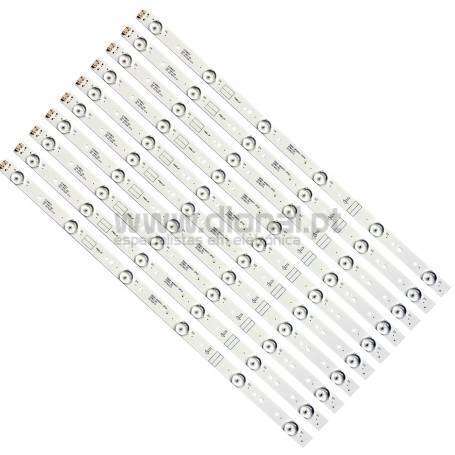 TIRAs DE LED TV 5850-W49002-4P00 5800-W49001-1P00 5800-W49001-2P00 VER01.00