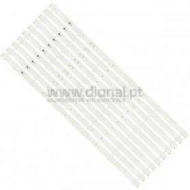 Barras de LED para TV SONY KD-55X750H XBR-55X800G KD-55X750F KD-55XF7596 KD-55X850F 55XG7052 KD-55XG7093 55XG8196  LM41-00543A