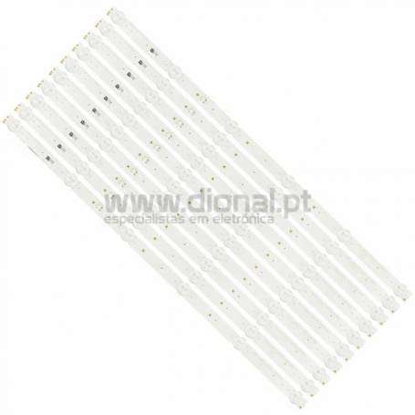 Barras de LED para TV SONY KD-55X750H XBR-55X800G KD-55X750F KD-55XF7596 KD-55X850F 55XG7052 KD-55XG7093 55XG8196  LM41-00543A