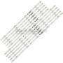 Tiras de led para TV Philips 49PUS6262 49PUS6412 49PUS6162 49PUS7503 49PUS7505 49PUS7503 LB49023 V0 LB49023 V1