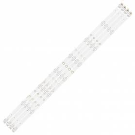 Barras LED TV CX40D08-ZC21FG-01 MS-L1092 V2 TV MiDE 4018
