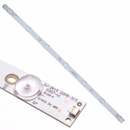 KIT 3 BARRE STRIP LED PER TV PHILIPS GJ-2K15 D2P5-315 D307-V1 32PHT41 TPT315B5 - Foto 7