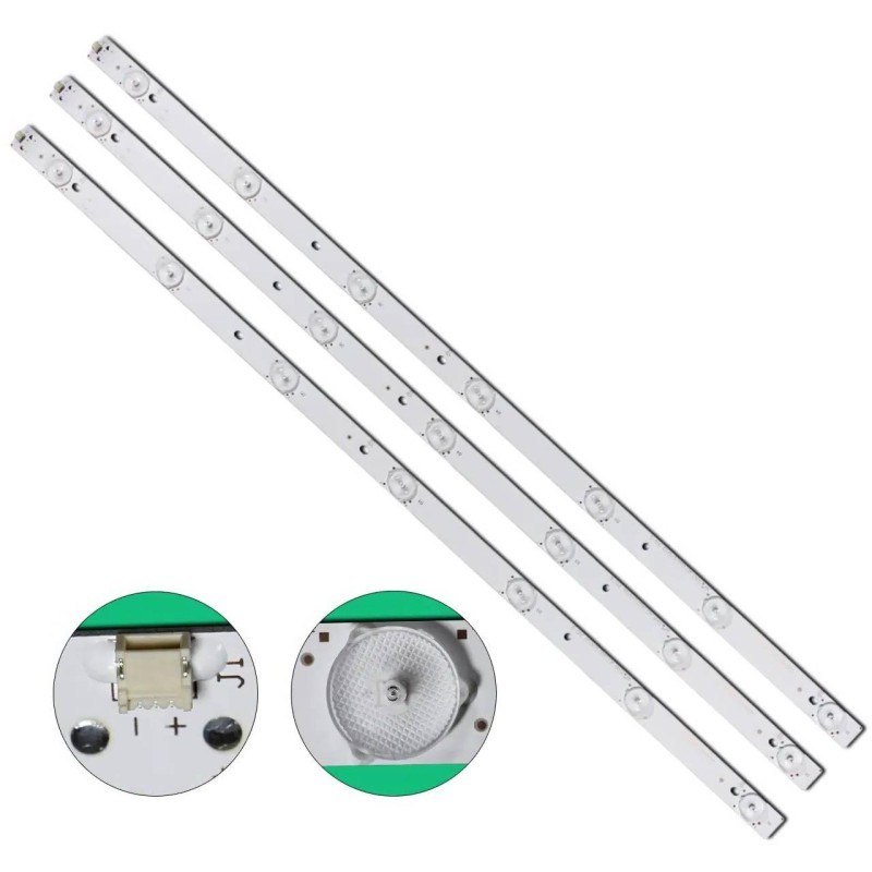 Tira LED De Retroiluminación De 614mm Para Televisor Philips 32PF5500, 32PFH4100 Y Modelos Similares