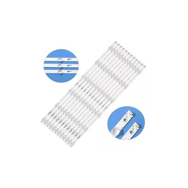 Barras De Led para TV TCL 65 65HR330M06A7 V0 4C-LB650T-HRB ZC1 TCL65D06