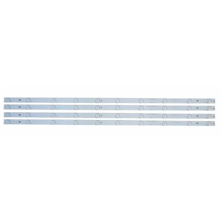 Fita de luz de fundo LED para TV SHARP BLAUPUNKT B40A148TCFHD ECHOM-40CA-4640CA002-A1 DLED40YC4X10