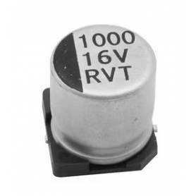 CONDENSADOR ELECTROLITICO ALUMINIO SMD 1000UF 16V