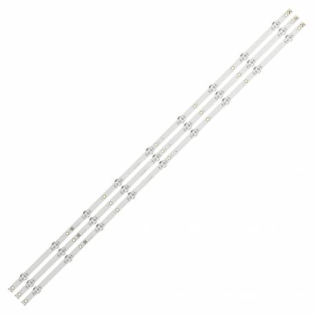 Barras De Led para TV PHILIPS 43PFT5503 43PFT4203 43PFT5503 43PFS5505 LB43046 LB-PM3030-GJD3X3433X9 GJ-2K18-D3X3-430-D309-PHP