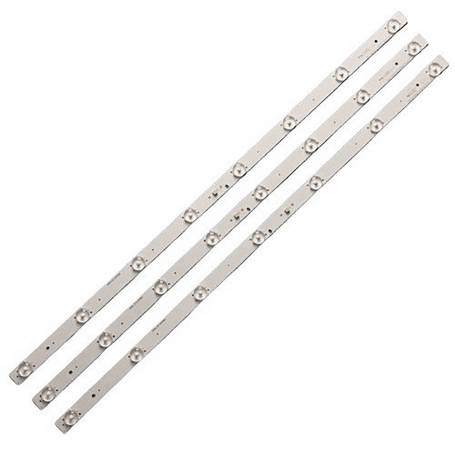 Fitas de luz de fundo LED para TV BLAUPUNKT I-AB3200CY001 I-AB3200CY002 CRH-P32CA3535T030751U-REV1.0