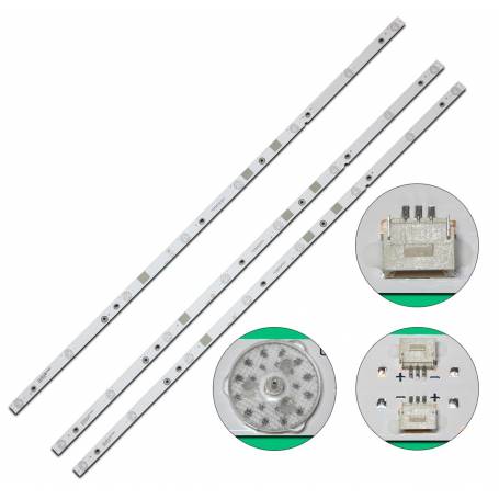 Barras de led JS-D-JP4310-A81EC JS-D-JP4310-B81EC MS-L2713-A V5 MS-L1149-R MS-L1149-L