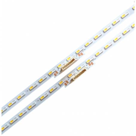 Fita de luz de fundo LED para TV SAMSUNG 55 conjunto 2 peças  BN96-52584A S1Q7-550SM0-R0 LM41-01050B