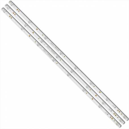Fitas de LED para retroiluminação de TV TCL 43 JL.D43081330-083CS-M JL.D43081330-349AS-M