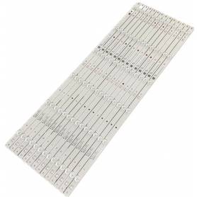 BARRAS DE LED para JL.D65061330-003AS-M Hisense 65R6D LED65M5000U 65H6D H65N5300 65EC500U Sharp LC 65LBU591U LC 65P6000U