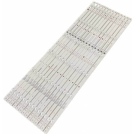 BARRAS DE LED para JL.D65061330-003AS-M Hisense 65R6D LED65M5000U 65H6D H65N5300 65EC500U Sharp LC 65LBU591U LC 65P6000U