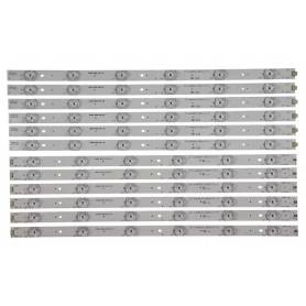 BARRAS DE LED para TV Sharp LC-49CFE6031K LC-49CFF5001K LC-49CFE6032E 49CFE5002E 49CFE6032K