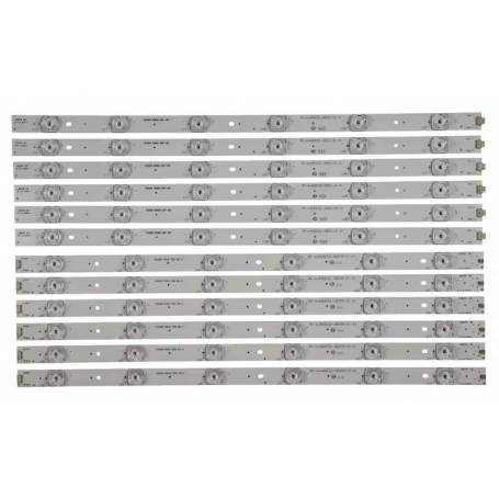 BARRAS DE LED para TV Sharp LC-49CFE6031K LC-49CFF5001K LC-49CFE6032E 49CFE5002E 49CFE6032K