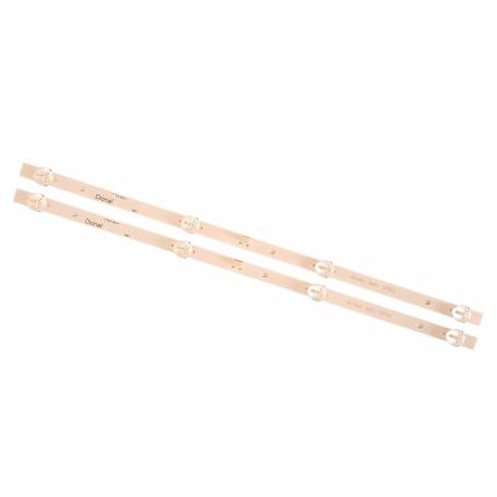 Faixa de luz de fundo LED para TV GRUNDIG 24VLE4820 conjunto 2 peças ShineOn M08-BD23630-0401N-4018A