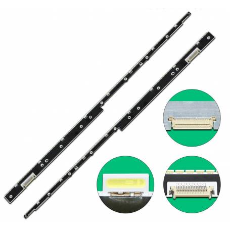 BARRAS DE LED para UE46A UE46D7000 UE46D8000 UE46D8000YS UN46D8000 UN46D7000 UA46D8000 UA46D7000 BN96-30075A J6L4-460SMA-R3