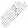 Tiras de led para TV Philips 49PUS6262 49PUS6412 49PUS6162 49PUS7503 49PUS7505 49PUS7503 LB49023 V0 LB49023 V1