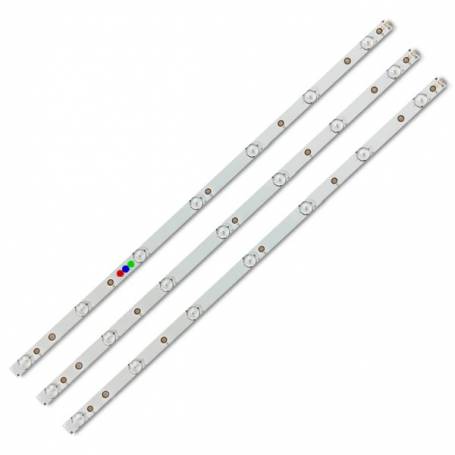 BARRA DE LED TV PHILIPS GJ-2K16 D2P5-315 D407-V1.2 210BZ07D043535C13D