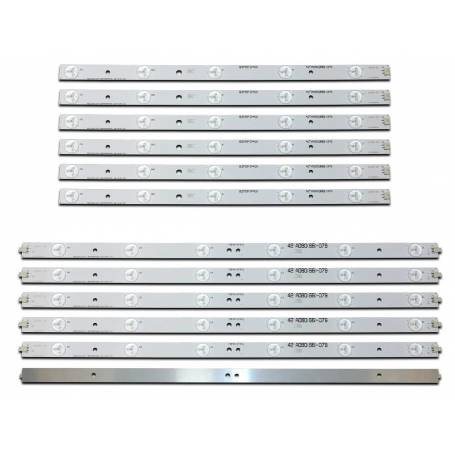 Tiras de led para TV PHILIPS LBM420P0601-CA-3 LBM420P0501-CB-4 42PFL3208H 42PFL3188H