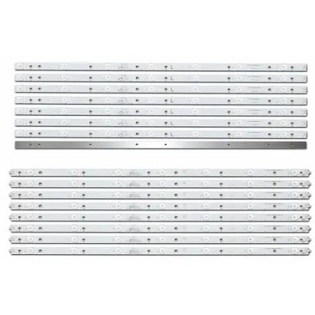 TIRAS DE LED TV PHILIPS LB-PC3030-GJUHD658X14ADM2-R-H LB-PC3030-GJUHD658X14ADM2-L-H 65PUS6121/12 65PUF6656