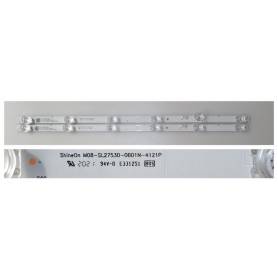 Faixa de luz de fundo LED para TV LG 28TN515S-PZ 28TN515S 28TN515S-PZ TV ShineOn M08-SL27530-0601N-4121P