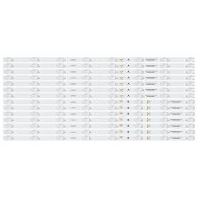 Fitas de luz de fundo LED para TV tcl 65C715X1 65C715 65C78 6510 65Q7D 65N5 4C-LB6508-ZM19 MPEG GIC65LB101_3030F2.1D_V0.7