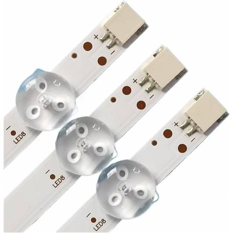 BARRAs DE LED JVC LT-39C610 JL.D38581330-078BS-C_V02 RF-CF385001SE30-0801 A0 JL.D38581330-078CS-M_V03