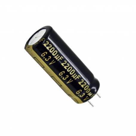 Condensador Electrolítico 2200uf 6.3V