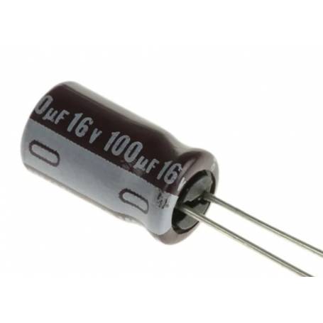 Condensador Electrolítico 100uf 16V