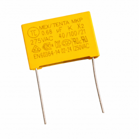 CONDENSADOR POLIPROPILENO  275VAC 684K 0.68uF