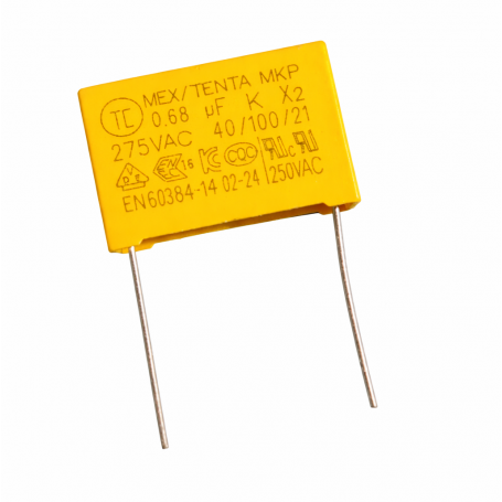 CONDENSADOR POLIPROPILENO  275VAC 684K 0.68uF