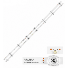 Barras Led para TV Hisense JHD396X1F01 LB39601 CRH-BX40X1303008029CAREV1.0 40A45H 40AE5000F 40A5600F 40A4HV 40A5100F